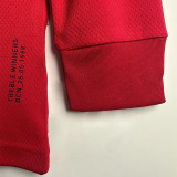 2019/20 Man Utd Home Retro Long Sleeve Soccer jersey