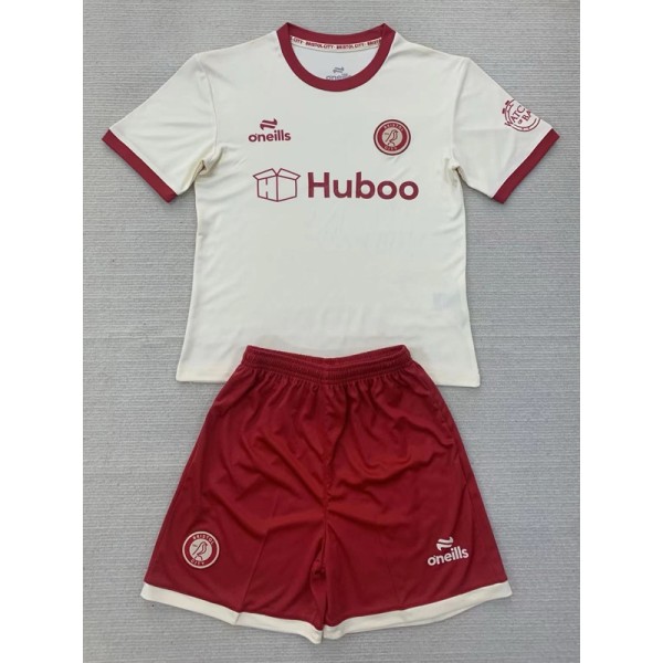 2024/25 Bristol City Away Fans Kids Soccer jersey
