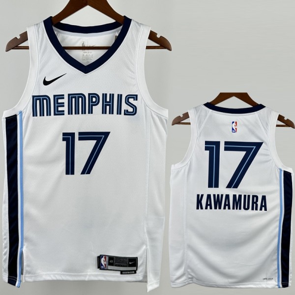 2022/23 GRIZZLIES KAWAMURA #17 NBA Jerseys