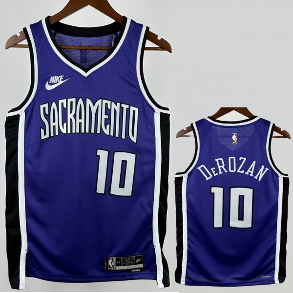 2024/25 KINGS DEROZAN #10 NBA Jerseys