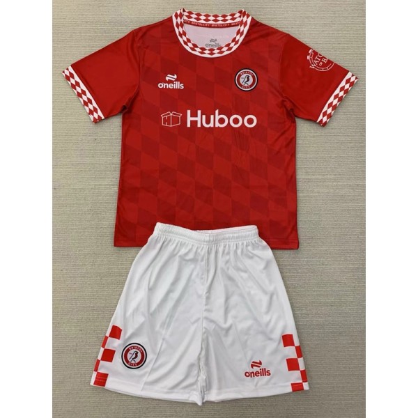 2024/25 Bristol City Home Fans Kids Soccer jersey
