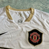 2006/07 Man Utd Away Retro Long Sleeve Soccer jersey