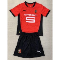2024/25 Stade Rennais Home Fans Kids Soccer jersey
