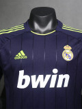 2012/13 R MAD Away Retro Soccer jersey