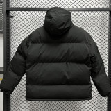 2024/25 Hooded Windbreaker Fabric Cotton Coat
