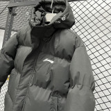 2024/25 Hooded Windbreaker Fabric Cotton Coat