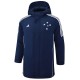2024/25 Cruzeiro Hooded Windbreaker Fabric Cotton Coat