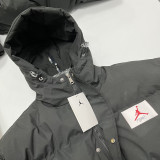 2024/25 Hooded Windbreaker Fabric Cotton Coat