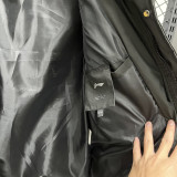 2024/25 Hooded Windbreaker Fabric Cotton Coat