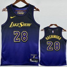 2024/25 LAKERS HACHIMURA #28 NBA Jerseys