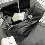 2024/25 Hooded Windbreaker Fabric Cotton Coat