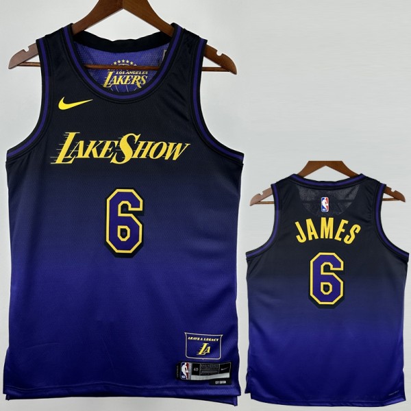 2024/25 LAKERS JAMES #6 NBA Jerseys
