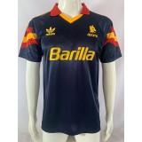 1991/92 Roma 3RD Retro Soccer jersey
