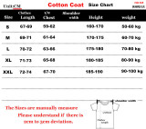 2024/25 Hooded Windbreaker Fabric Cotton Coat