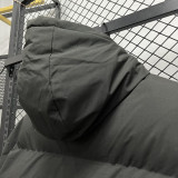 2024/25 Hooded Windbreaker Fabric Cotton Coat