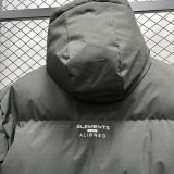 2024/25 Hooded Windbreaker Fabric Cotton Coat
