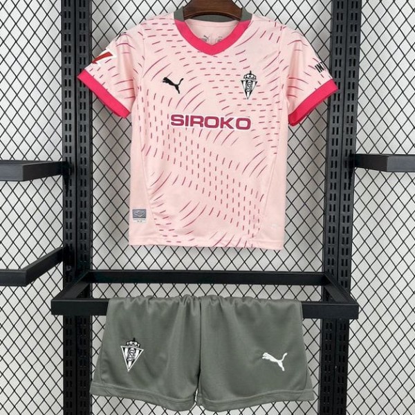 2024/25 Sporting de Gijon 3RD Fans Kids Soccer jersey