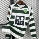 2001/02 Sporting CP Home Retro Long Sleeve Soccer jersey
