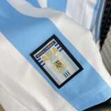 1998 Argentina Home Retro Long Sleeve Soccer jersey