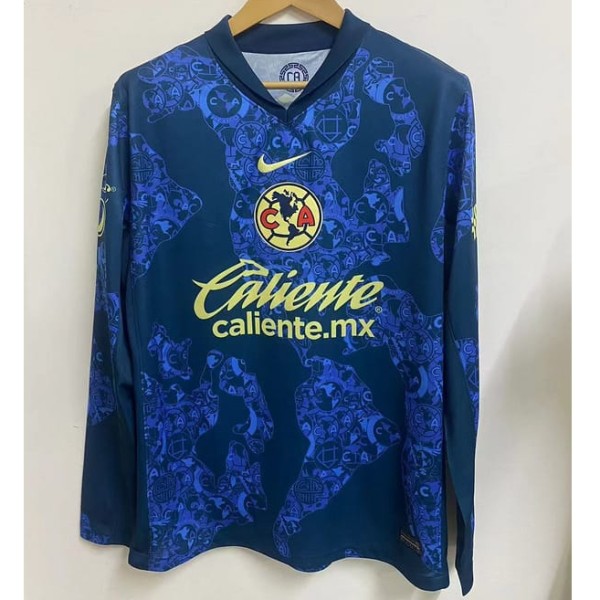 2024/25 Club America Away Fans Long Sleeve Soccer jersey