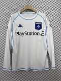 2003/04 AJ Auxerre Home Retro Long Sleeve Soccer jersey
