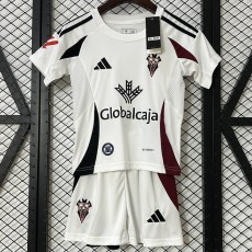 2024/25 AlAlbacete Balompie Home Fans Kids Soccer jersey