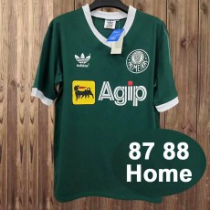 1987/88 Palmeiras Home Retro Soccer jersey
