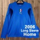 2006 Italy Home Retro Long Sleeve Soccer jersey