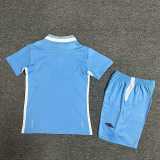 2011/12 Man City Home Retro Kids Soccer jersey