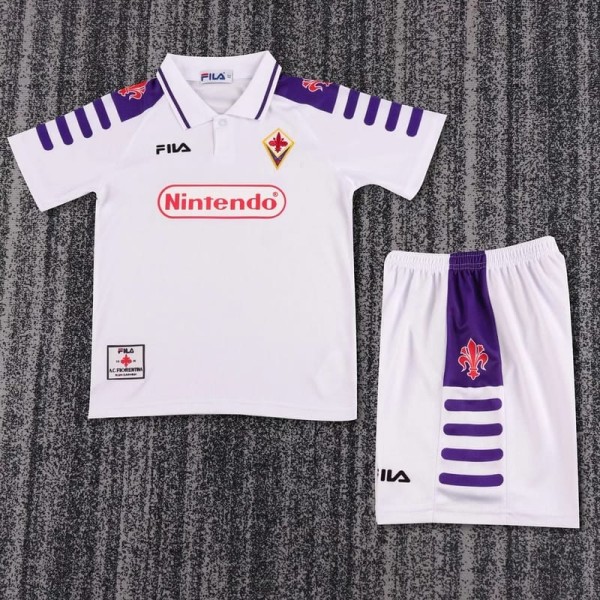 1998/99 Fiorentina Away Retro Kids Soccer jersey