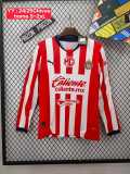 2024/25 Chivas Home Fans Long Sleeve Soccer jersey