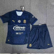 2024/25 Chivas 3RD Fans Kids Soccer jersey