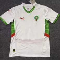 2024/25 Morocco Away White Fans Soccer jersey