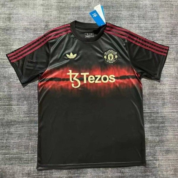 2025/26 Man Utd Special Edition Black Fans Soccer jersey