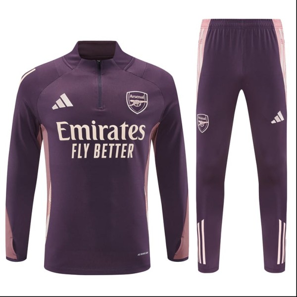 2024/25 ASN Purple Half Pull Tracksuit