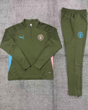 2024/25 Man City Kids Half Pull Tracksuit