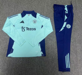 2024/25 Man Utd Kids Half Pull Tracksuit