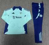 2024/25 Man Utd Kids Half Pull Tracksuit