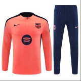 2024/25 BAR Orange Player Half Pull Tracksuit