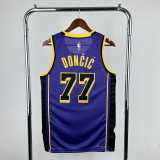 2023/24 LAKERS DONCIC #77 NBA Jerseys