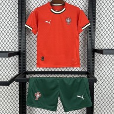 2025 Portugal Home Fans Kids Soccer jersey