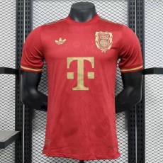 [PLAYER] 2025/26 Bayern Commemorative Edition Red 125th Anniversary Player Soccer jersey