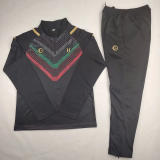 2024/25 Palestine Black Half Pull Tracksuit