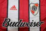 2003/04 River Plate Away Red Retro Long Sleeve Soccer jersey