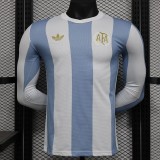 [PLAYER] 2025/26 Argentina Commemorative Edition 50th Anniversary Player Long Sleeve Soccer jersey