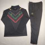 2024/25 Palestine Black Half Pull Tracksuit
