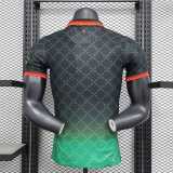 [PLAYER] 2024/25 ACM 4RD black and green Player Soccer jersey