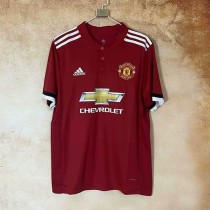 2017/18 Man Utd Home Retro Soccer jersey