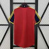 2000 Spain Home Retro Soccer jersey