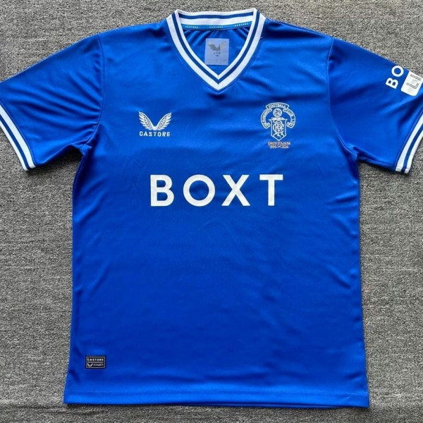 2024/25 Rangers Commemorative Edition Blue 125th Anniversary Fans Soccer jersey